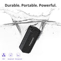 VMIDirect Bluetooth Speaker submerged in water showcasing its durable and waterproof design