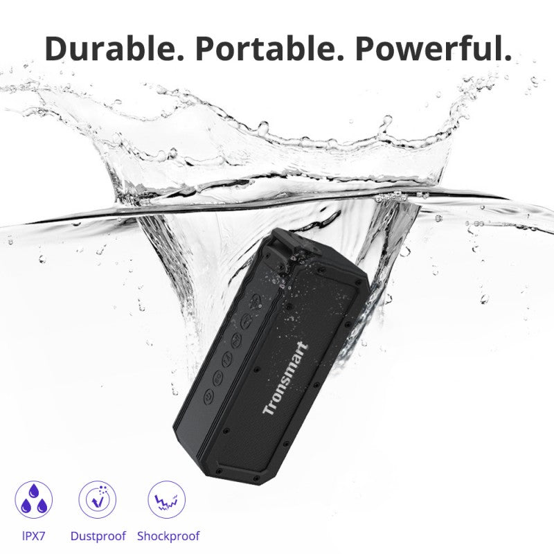 VMIDirect Bluetooth Speaker submerged in water showcasing its durable and waterproof design