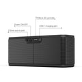 VMIDirect Bluetooth Speaker with USB-C charging port and aux-in for versatile connectivity
