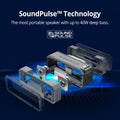 VMIDirect Bluetooth Speaker featuring SoundPulse Technology for powerful 40W deep bass