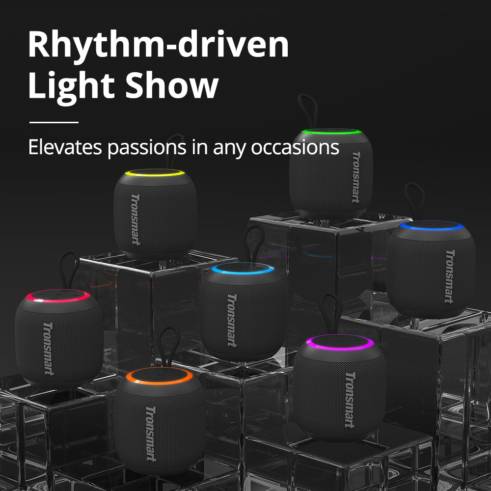 VMIDirect Portable Speaker with Rhythm-driven Light Show for any occasion