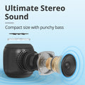VMIDirect Portable Speaker in compact design delivering ultimate stereo sound with punchy bass
