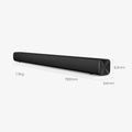 VMIDirect TV Speaker Soundbar in sleek black, designed for enhanced audio quality with modern aesthetics