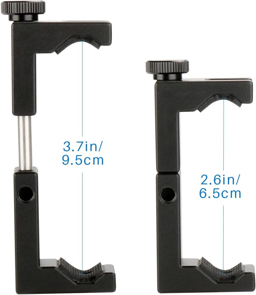 VMIDirect Phone Tripod Mount with Cold Shoe Mount for secure camera positioning