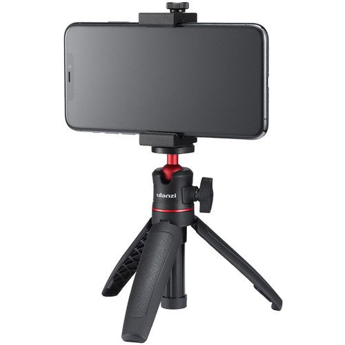 Extendable Handheld Portable Tripod with Adjustable Mount for Smartphones and Compact Cameras