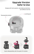 Ulanzi Go Quick II Magnetic Adapter Mount Kit Quick Release with safety locking system for secure use