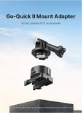 VMIDirect Go-Quick II Mount Adapter with Magnetic Adapter Camera Mount for action cameras