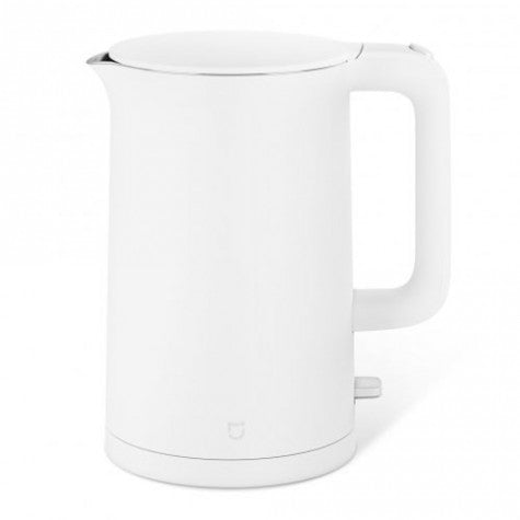 VMIDirect Electric Kettle in sleek white design with a 360-degree base for easy access