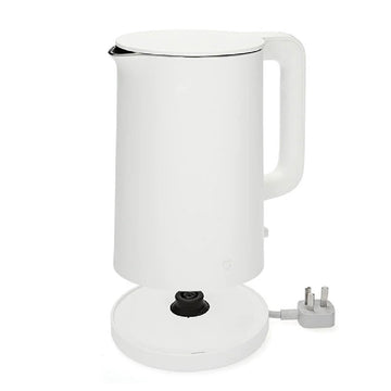 VMIDirect Electric Kettle in sleek white design with a 360-degree base for easy access