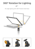 VMIDirect Desktop Extendable Lamp with 360-degree rotation for versatile lighting angles