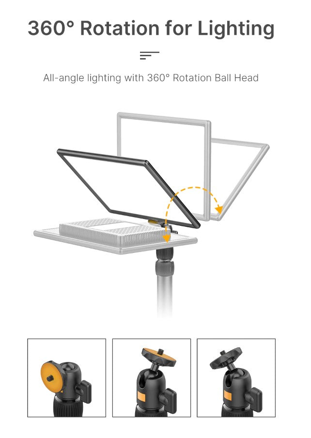 VMIDirect Desktop Extendable Lamp with 360-degree rotation for versatile lighting angles