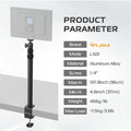 VMIDirect Desktop Extendable Lamp Adjustable Height with Sturdy Aluminum Alloy Construction
