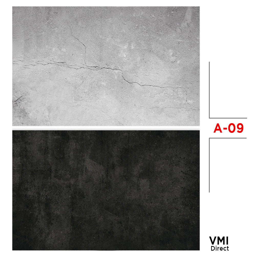 VMIDirect Photo Background Paper showing textured gray and black surfaces for photography use