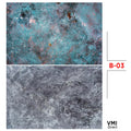 VMIDirect Photo Background Paper featuring a textured blue and gray design for photography backdrops