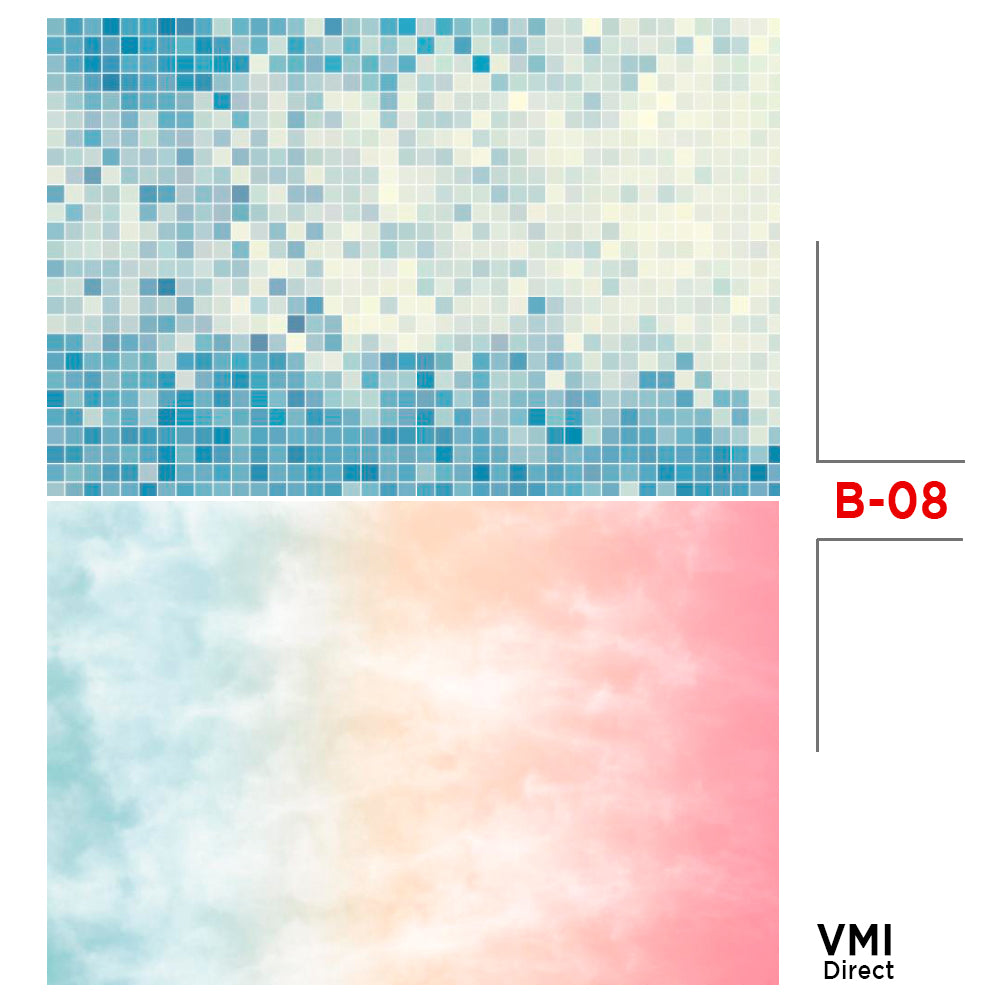 Blue and pink gradient photo background paper ideal for photography and creative projects