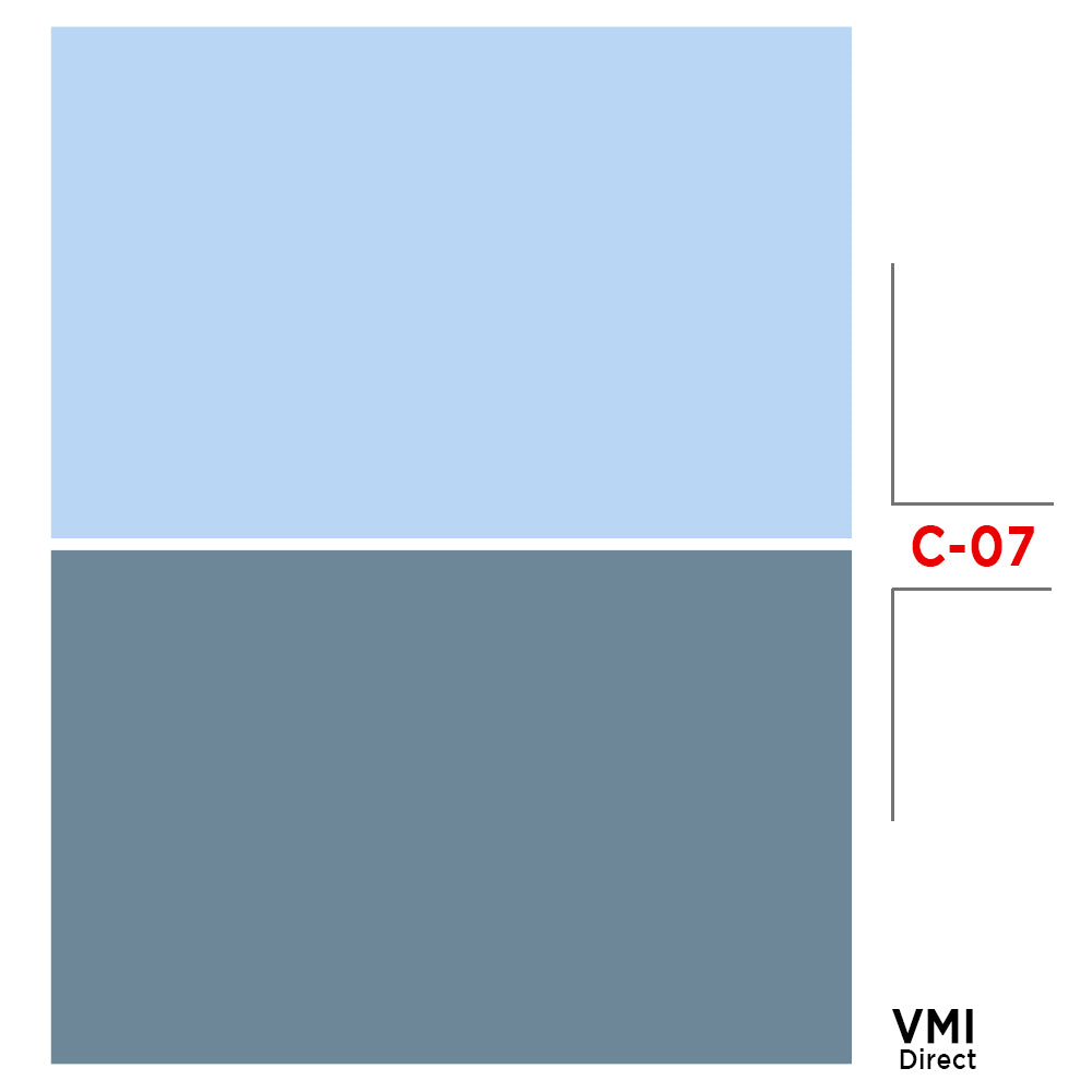 VMIDirect Photo Background Paper in Light Blue and Dark Gray for Professional Photography Sets