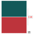 VMIDirect Photo Background Paper in Green and Red for Photography and Studio Use