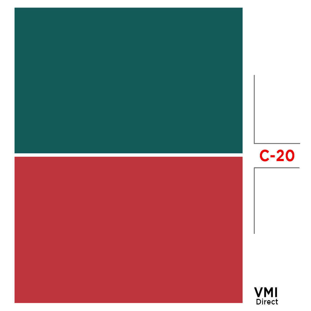 VMIDirect Photo Background Paper in Green and Red for Photography and Studio Use