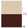 VMIDirect Photo Background Paper featuring a two-tone design in beige and dark brown
