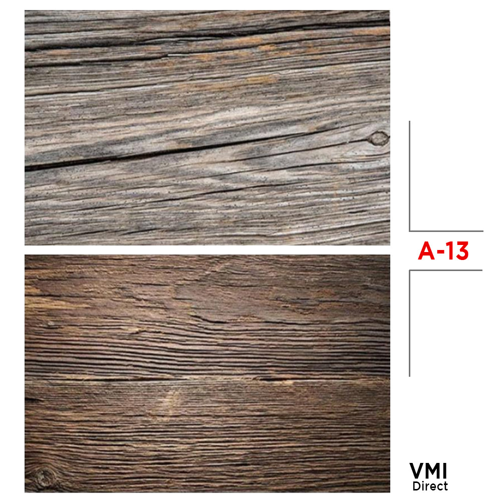 VMIDirect Photo Background Paper featuring rustic wood textures for photography backdrops