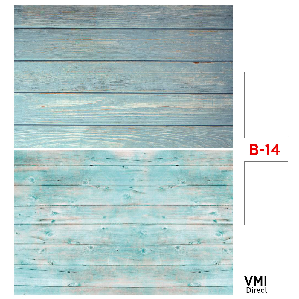 Blue and teal wood texture photo background paper for photography and crafts