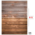 VMIDirect Photo Background Paper featuring a textured wood design in brown and gray tones