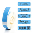 VMIDirect Waterproof Thermal Label Sticker Roll with various customizable label designs