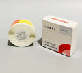 VMIDirect Waterproof Thermal Label Sticker Roll in Bright Yellow for durable labeling needs