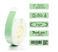 VMIDirect Waterproof Thermal Label Sticker on a roll with various label designs for versatile labeling needs