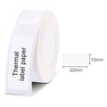 VMIDirect Waterproof Thermal Label Sticker Roll with 12mm x 22mm labels for printing