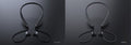 VMIDirect Wireless Earphones in Black and Gray with Ergonomic Design for Comfort