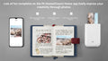 VMIDirect Wireless Mobile Printer with smartphone app and photo templates for creative printing
