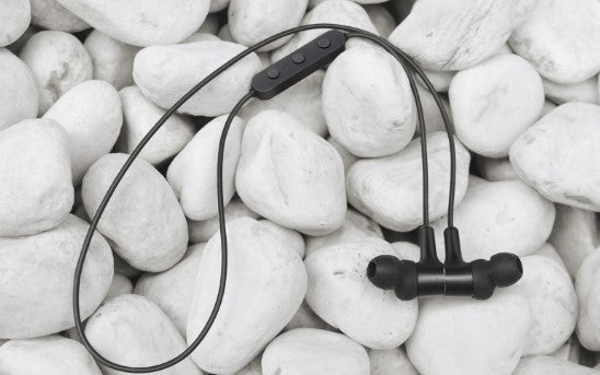 VMIDirect Wireless Neckband Headset with ergonomic design and inline control buttons