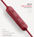 Close-up of VMIDirect Wireless Neckband Headset with multifunction line controller and buttons