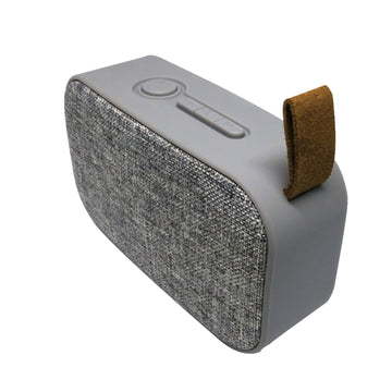 VMIDirect Wireless Speaker with Textured Fabric Design and Easy Control Button