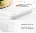 XiaoMi Multi-purpose Smart Power Strip with 3 USB ports and non-slip feet for stable usage