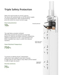VMIDirect Smart Power Strip with triple safety protection features and overload prevention for safe usage